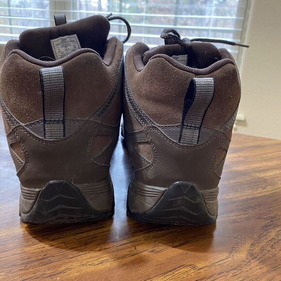 MERRELL Hiking Boots Men\'s 13 Vibram Sole Select Dry Brown J36981 READ main image 5